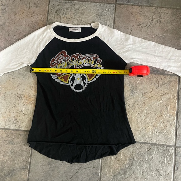 SOUL CYCLE VINTAGE BAND TEE AEROSMITH BY SOUL CYCLE 100% SOFT WASH COTTON - Picture 8 of 11